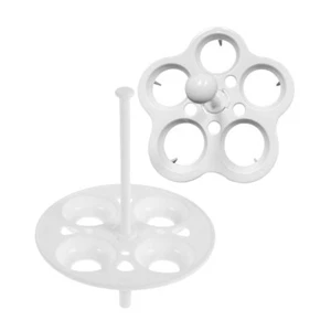4 Pcs Health Pot Gedämpftes Eierregal Multifunktionsregal Dampfkochgestell - Bild 1 von 12
