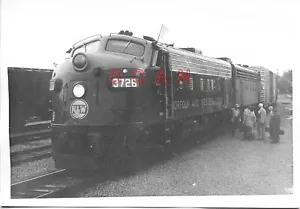 3G567 RP 1970 NORFOLK & WESTERN RAILROAD LOCO #3726 ST THOMAS ON exWABASH 1189A - Imagen 1 de 1
