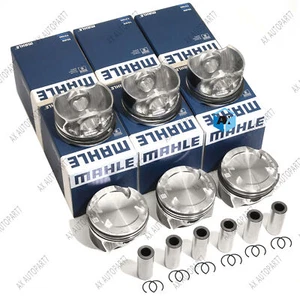 6pcs Pistons Rings Set Φ82mm 11:1 MAHLE for BMW 540i X3 F30 F31 F34 G30 B58B30A - Picture 1 of 7