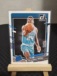 2023-24 Donruss Basketball Rated Rookie Card #226 Brandon Miller RC Hornets - Picture 1 of 2
