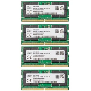 New Hynix 64GB (4X 16GB ) DDR5 4800MHz PC5-38400 1RX8 Laptop SODIMM Memory Ram - Picture 1 of 6