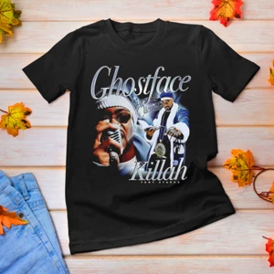Ghostface Killah Album Cover Baumwolle schwarz S-4XL Unisex T-Shirt DI257 - Bild 1 von 2