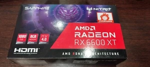 SAPPHIRE AMD RADEON RX 6600 XT, NITRO+, OC 8GB GDDR6 - Foto 1 di 7