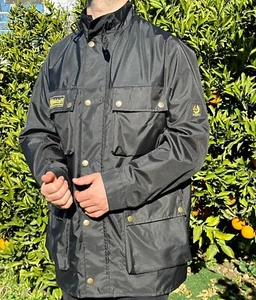 Professional XL 500 Belstaff Motorcycle Rider Jacket Coat Weatherproof Size L - Picture 1 of 21