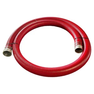 Conjunto de manguera de succión EPDM roja de 4", Camlock macho x Camlock hembra, 40 PSI, 20'... - Imagen 1 de 1
