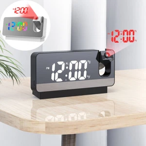 Smart Alarm Clock Digital Projector LCD Display Temperature Time Projection☢ .t - Picture 1 of 16