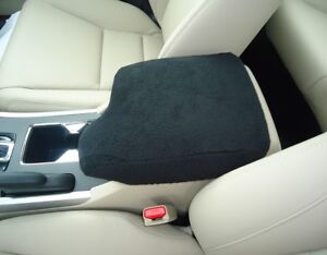 Auto Armrest Cover For Center Console (Console Lid Cover) Made in USA H2 Black