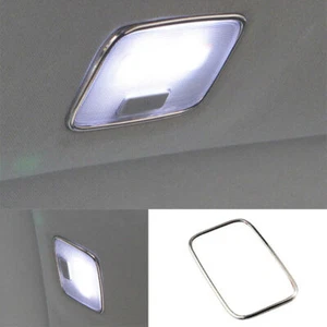 Cubierta de marco de lámpara de lectura trasera de acero cromado 1X para Hyundai Elantra 2011-2016 - Imagen 1 de 16