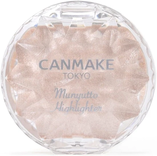 CANMAKE MUNYUTTO Highlighter 3.8g 01 Moonlight Gem White Beige - Image 1 of 2