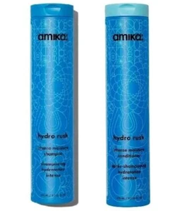 Amika Hydro Rush Intense Moisture Shampoo & Conditioner 9.2 oz Duo Set - Picture 1 of 5