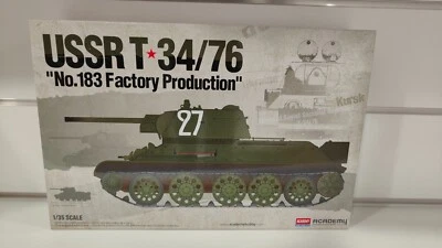 USSR T34 - 76 Char D'Usine Soviétique 1-35 Academy 13505 - Photo 1/2