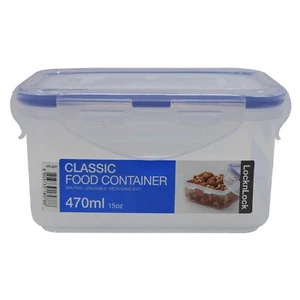 LocknLock 470ml Durable Rectangular Airtight Stackable Food Storage Container - Picture 1 of 3