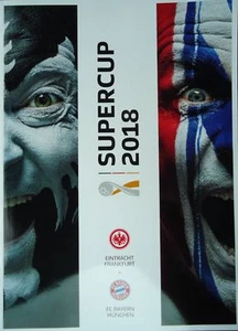 Program Supercup 12.8.2018 Eintracht Frankfurt - Bayern Munich - Picture 1 of 1