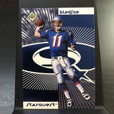 1998 UD Choice StarQuest/RookQuest Blue Drew Bledsoe / Ryan leaf  SR-02