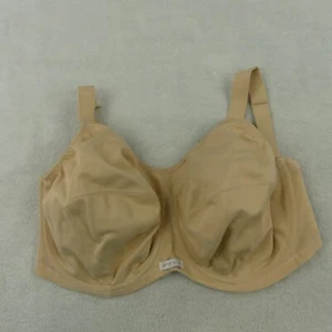 Elomi Sports Bra Womens 32L Beige Underwired Back Closure Energise EL8041NUE - Picture 1 of 13