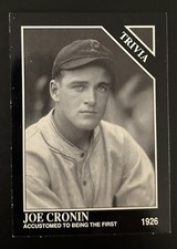 1992 The Sporting News Conlon Collection Joe Cronin #600 Boston Red Sox