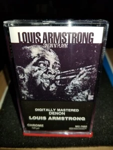 Louis Armstrong (Cassette Tape) 📼 1985 Digitally ReMastered Denon Chrome VGC✔ - Picture 1 of 10