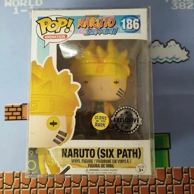 Funko PoP! Naruto, Naruto (Six Path) Yellow #186, Glow, Funko Special Edition - Immagine 1 di 2