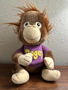 Shirt Tales Bogey Clownin’ Around 1981 Plush 10” Hasbro Preschool Vtg Orangutan - Picture 1 of 5
