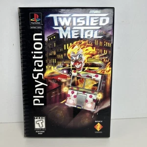 Twisted Metal PS1 PlayStation Long box (ottime condizioni) no manuale testato - Foto 1 di 14