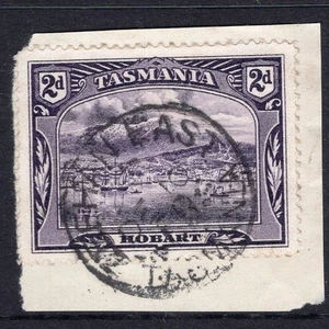 Tasmania ZEEHAN EAST pmk on 2d pictorial rated S- (4) by Hardinge - Bild 1 von 1