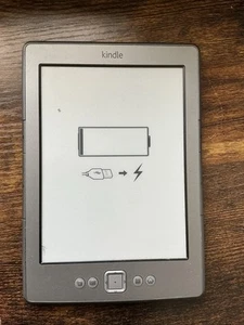 Amazon D01100 Kindle 4. Generation - 2GB - Grau - Bildschirmmarke - Bild 1 von 2
