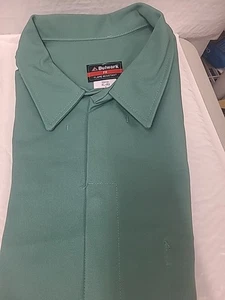 Bulwark FR KEM4 Men's Molten Metal Work Coat Enhanced - Visual Green XL - Picture 1 of 9