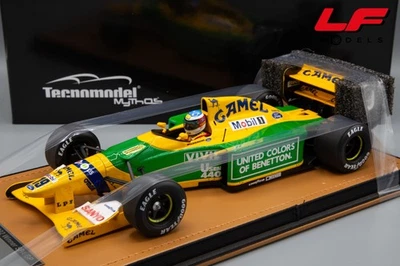 1:18 Benetton B192 Winner SPA GP 1992 M. Schumacher (with pilot) - Tecnomodel - Immagine 1 di 4