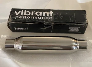 Vibrant Performance 1793 Bottle Style Resonator - 2.5" Inlet/Outlet, 18" Long - Picture 1 of 2