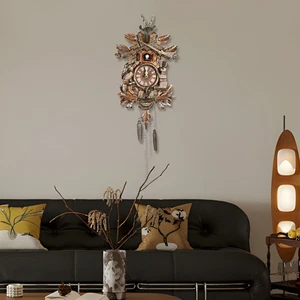 Vintage Clock German Black Forest Wooden Hunter Cuckoo Clock US NEW - Picture 1 of 16