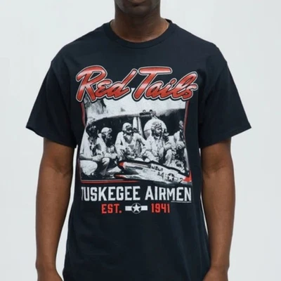 NEW! Red Tails Tuskegee Airmen Graphic T-Shirt Men's Size 3XL - Image 1 of 3