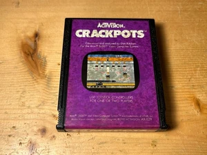 Cartridge Only, "Crackpots" (Atari 2600, 1983) Authentic Tested Ships Free !! - Picture 1 of 6