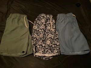 Lot 3 Mens Laguna 6” Swim Trunks - Mesh Liner- Size Medium - New w/o Tags - Picture 1 of 5
