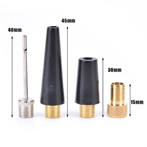 4pcs Ball Needle Nozzle Adapter Kit For Ball Football Bicycle Tire Inflate P-;h - Picture 1 of 12