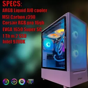 Custom PC with REMOTE START and ARGB perfect for |Gaming| |Office| |Editing| etc - Picture 1 of 4