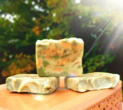 BONNY SOAP BOUTIQUE Handmade Natural Hair Growth SAGE ,TEA TREE,NETTLE All Over Shampoo Wash Bar-70g