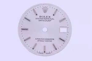 ROLEX DATEJUST LADIES SILVER DIAL BATONS 6917, 6916, 69174, 79174 - Picture 1 of 2