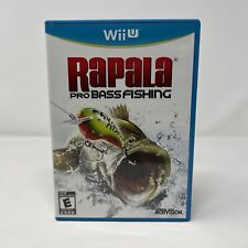 Rapala Pro Bass Fishing Nintendo Wii U Game Complete With Manual Tested