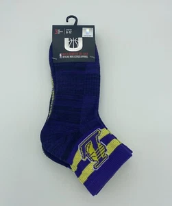 Los Angeles Lakers Socks 3 Pack, Yellow, Gray, Purple, Lebron James Kobe Bryant - Picture 1 of 5