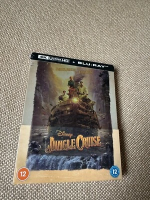 JUNGLE CRUISE 4K ULTRA HD ZAVVI EXCLUSIVE STEELBOOK (INCLUDES BLU-RAY) - Image 1 of 4