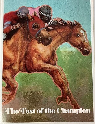 Programa de carreras de caballos Belmont confirmado 1978 raro muy buen estado Cauthen Barrera Harbor View F Foto 1 de 4