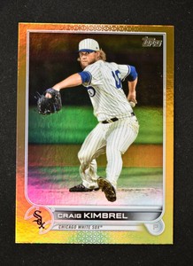 2022 Series 1 Base Gold Foil #2 Craig Kimbrel - Chicago White Sox