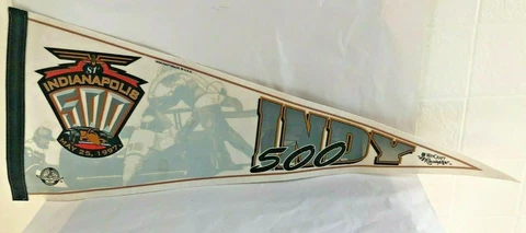 81st Indianapolis Indy 500 Souvenir Pennant 1997  30" Wincraft Racing Official Cover