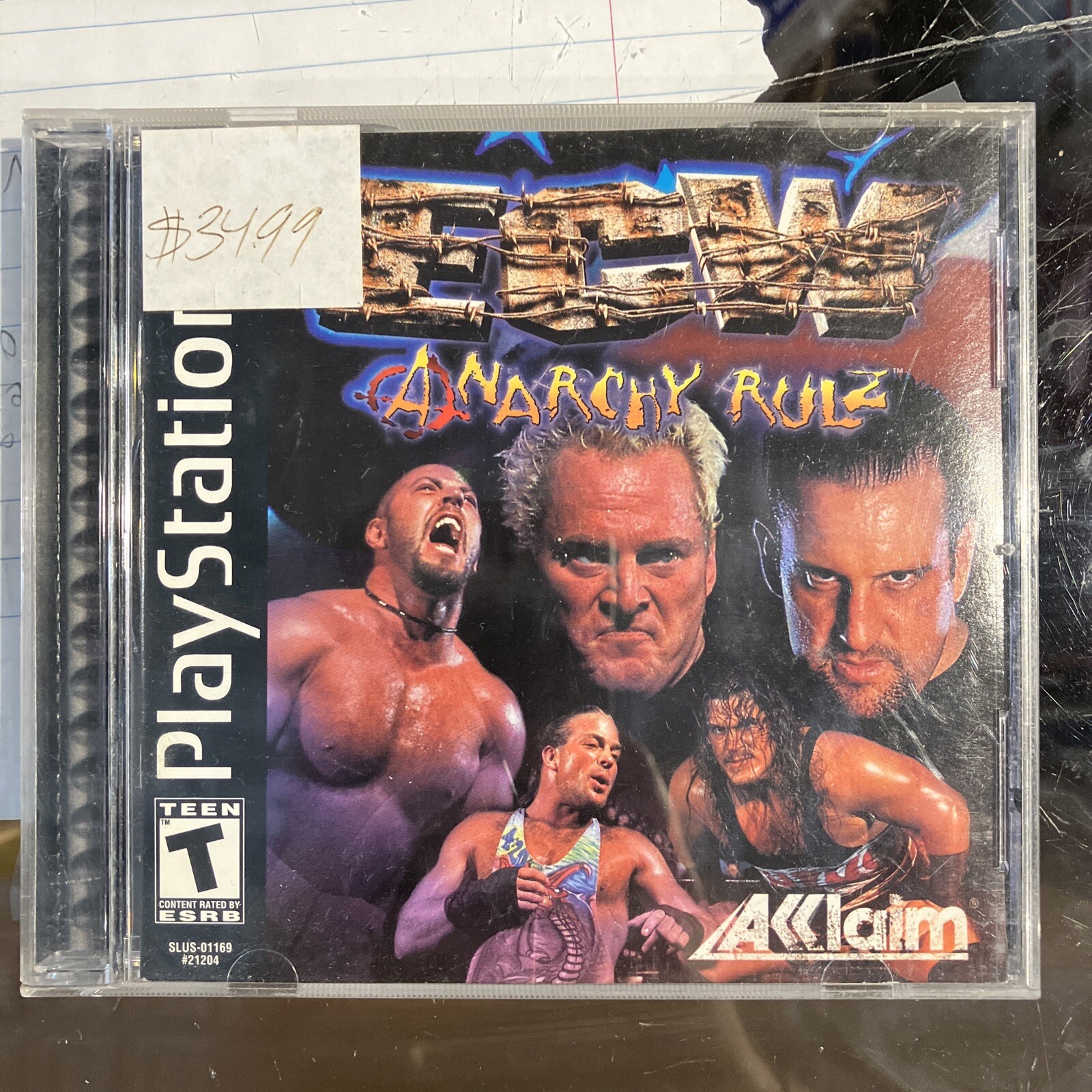 ECW Anarchy Rulz Value - GoCollect (playstation-1-ps1-ecw-anarchy-rulz )