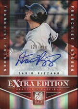 2012 (MARINERS) Elite Extra Edition Franchise Futures Signatures #73 Pizzano