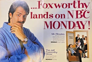 1996 Magazine Advertisement The Jeff Foxworthy Show - Picture 1 of 1