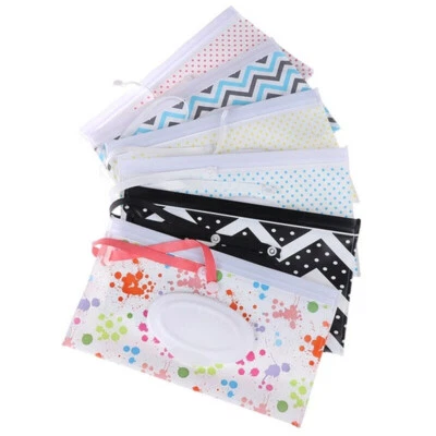 Baby Accessories Wet Wipes Bag Product Tissue Box Case Stroller Cosmetic Pouch