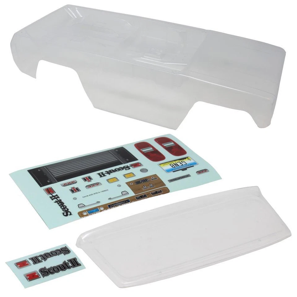 Redcat RER12080 AXE Clear Body Pre-cut : Gen8 - Image 1 of 1