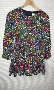 Disney Encanto Girls Long Sleeve Multicolor Dress 9/10 - Picture 1 of 12