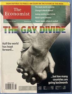 Economist Magazine October 2014 The Gay Divide Half The World Has Leap Forward.. - Picture 1 of 2